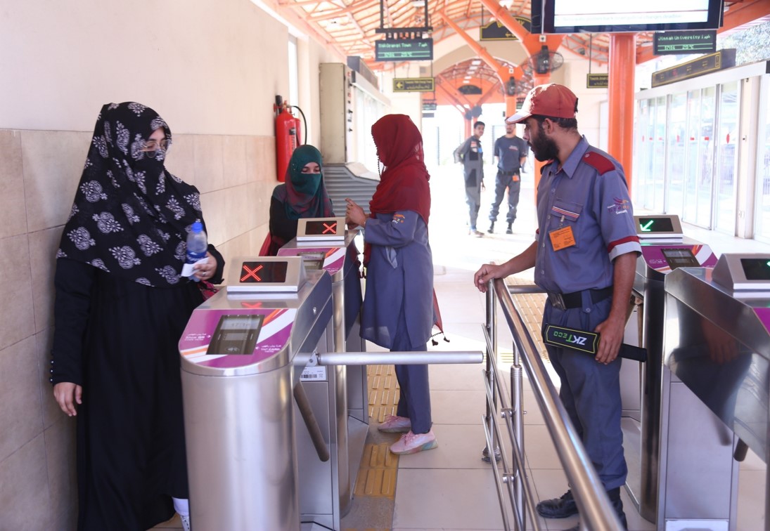 AFC operations at turnstiles